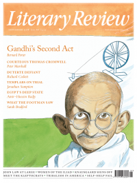 Literary Review September 18 front cover